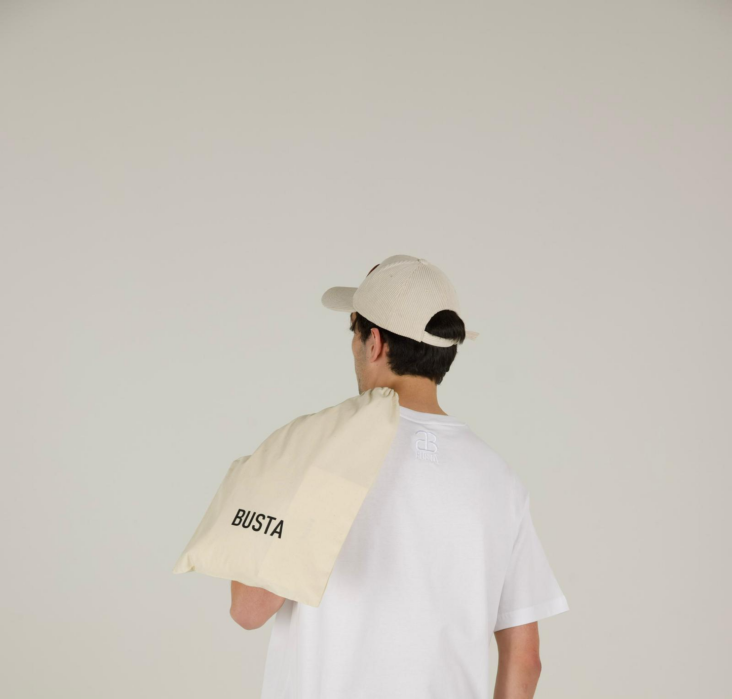 Casquette en velours côtelé